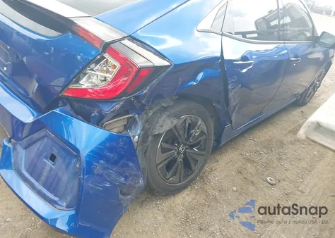 2018 Honda Civic Ex from USA, damaged, VIN SHHFK7H56JU219544